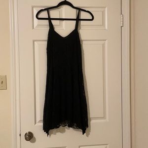 Black laced dress